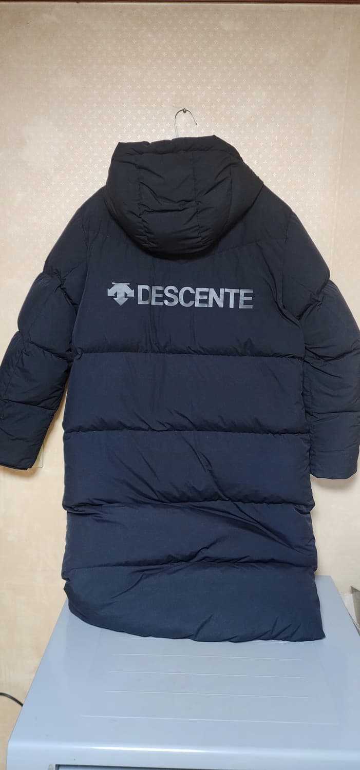 데상트 정품 남성 캐논 구스다운 롱패딩105 상태굿 상품이미지4