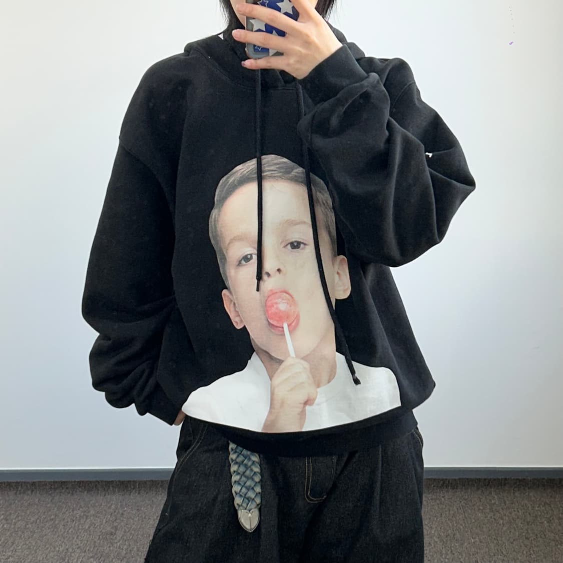 Acmé de la vie 아크메드라비 블랙 후드티 상품이미지1