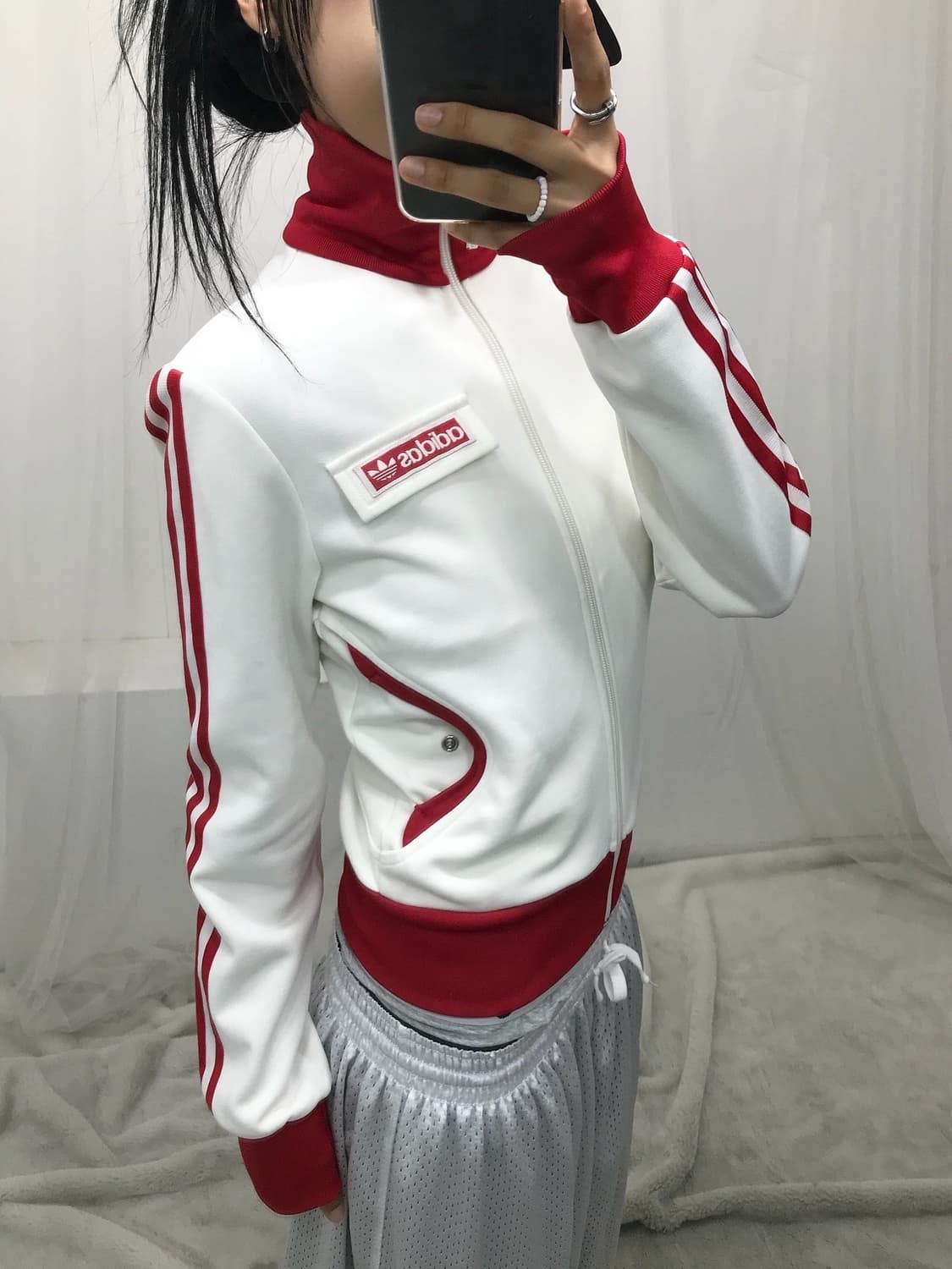 ❤️ 아디다스 오리지널 흰빨 트랙 탑 ( 레어 ) ❤️ 상품이미지6