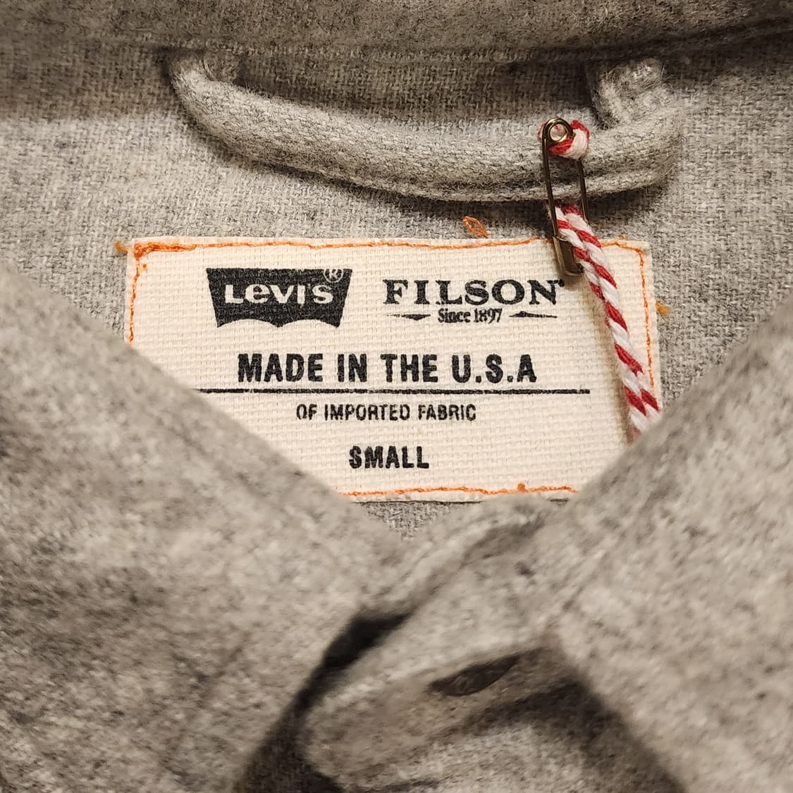 리바이스 X 필슨 콜라보 리미티드 셔츠 상품이미지7