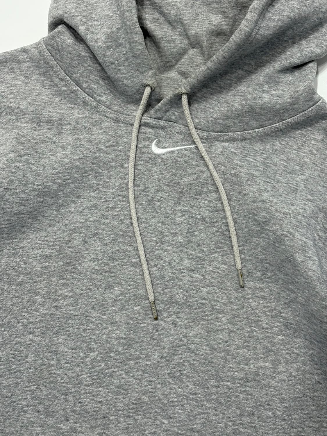 Nike 나이키 미드로고 오버핏 그레이 후드티 상품이미지2