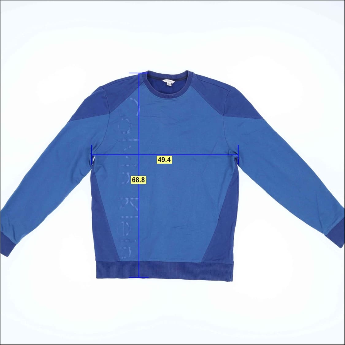 [M] 캘빈클라인 배색 맨투맨 티셔츠 1215H1 상품이미지7