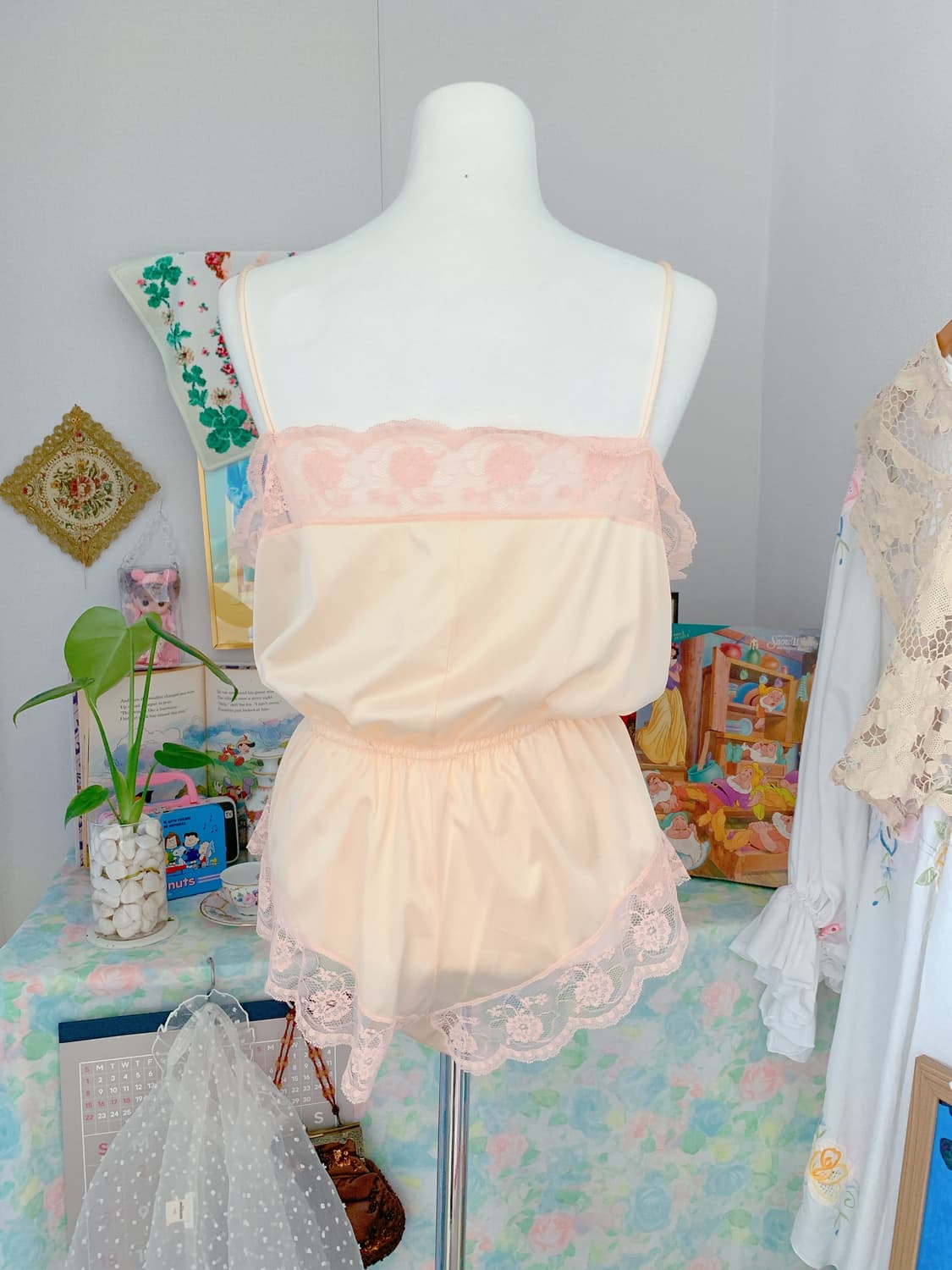 빈티지 란제리 바디수트 상품이미지4