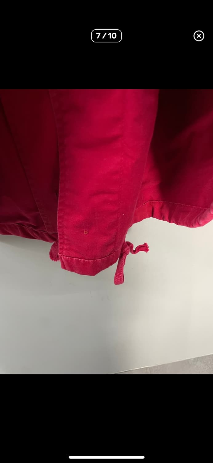 베네통 스펠아웃 레드 자켓 A3433 상품이미지6