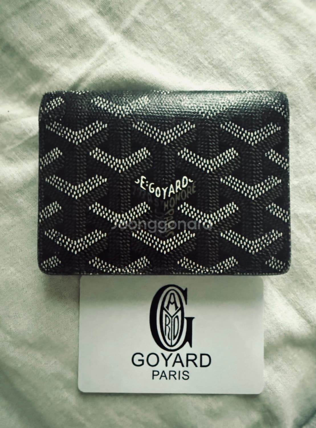 고야드 말제르브 카드지갑 블랙 상품이미지3