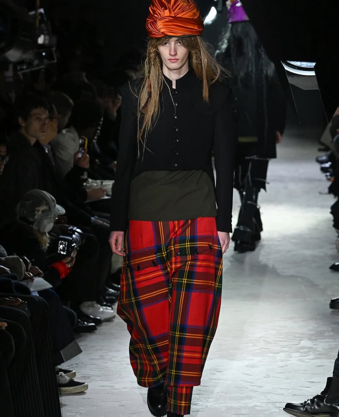 꼼데가르송 옴므플러스 하프 코트 상품이미지2