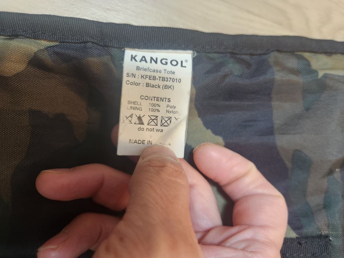 캉골 블랙 숄더백 토트백 상품이미지7