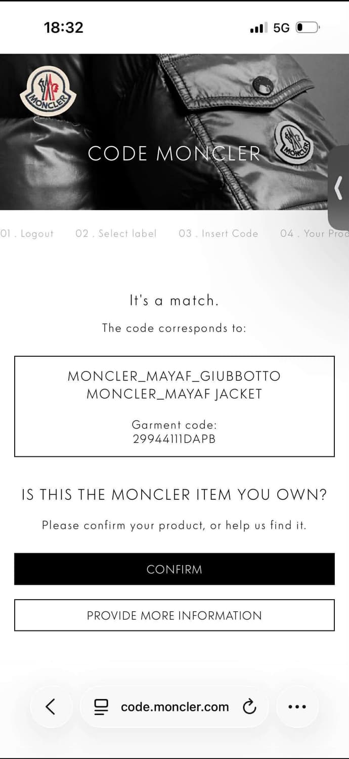 24FW 몽클레어 마야프 패딩 블랙 6사이즈 정품 크림구매 상품이미지9