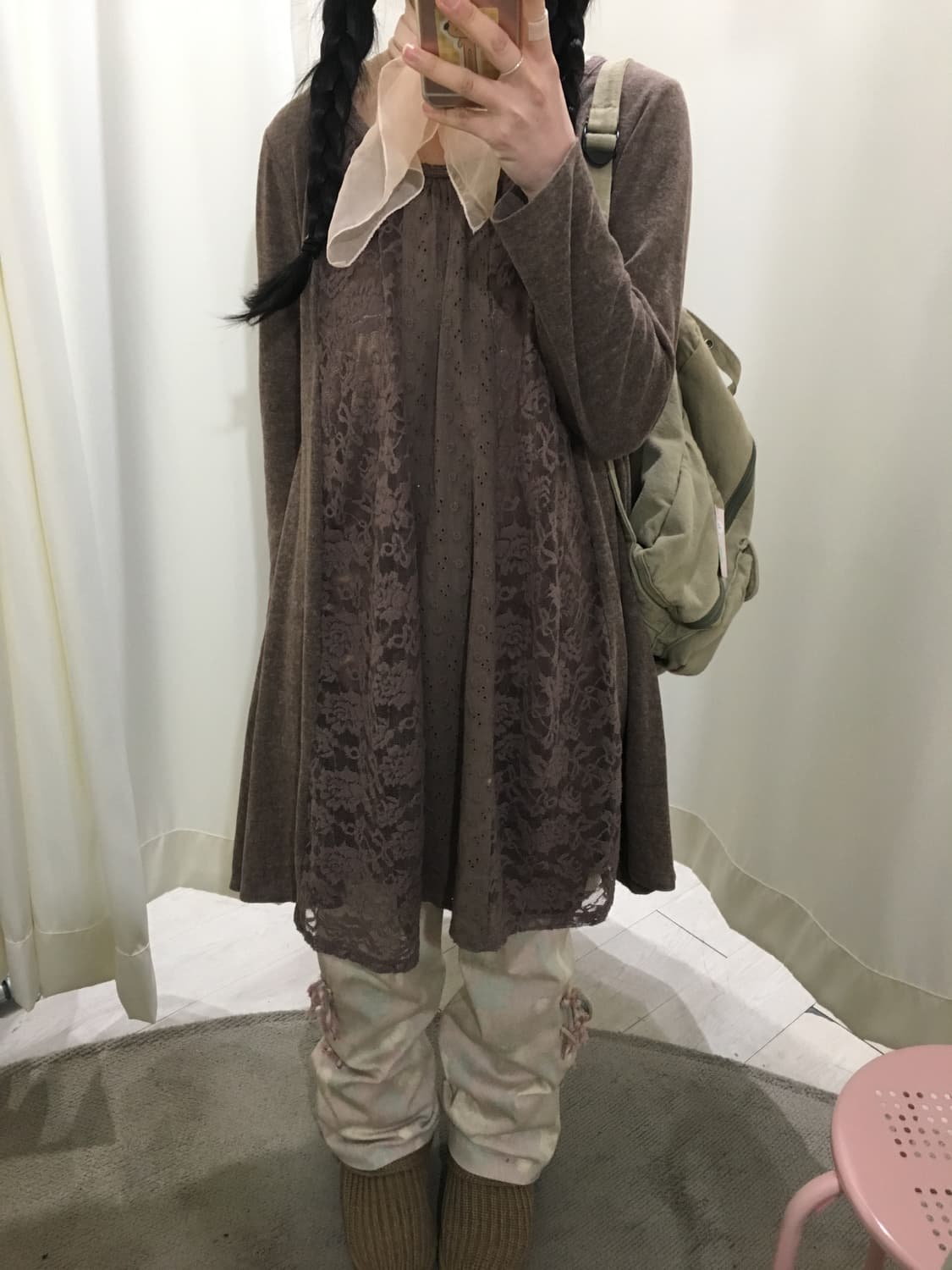 하트인체인 레이스 원피스 상품이미지6