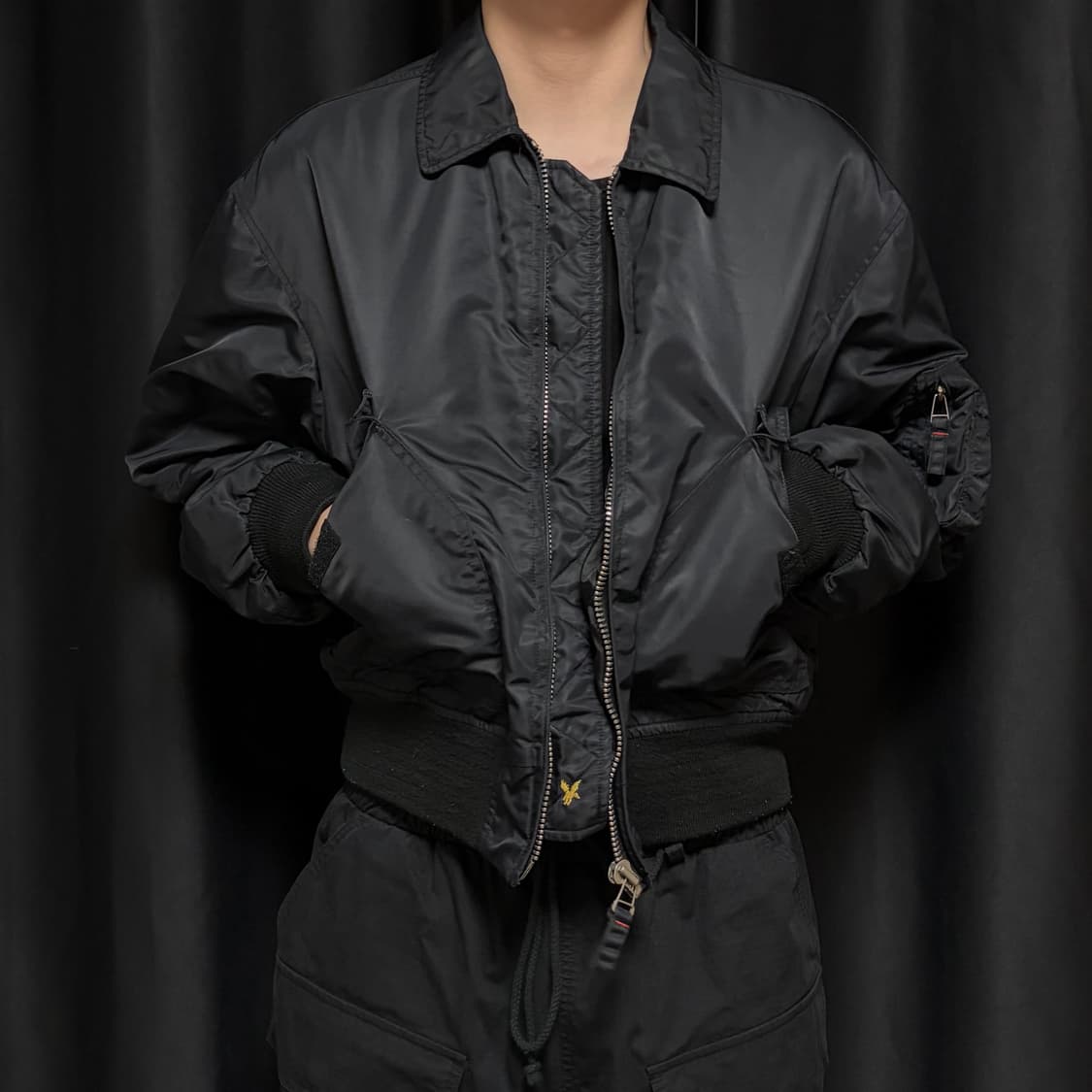 사하라 클럽/ 3M Thinsulate 항공 점퍼 L 사이즈 상품이미지2