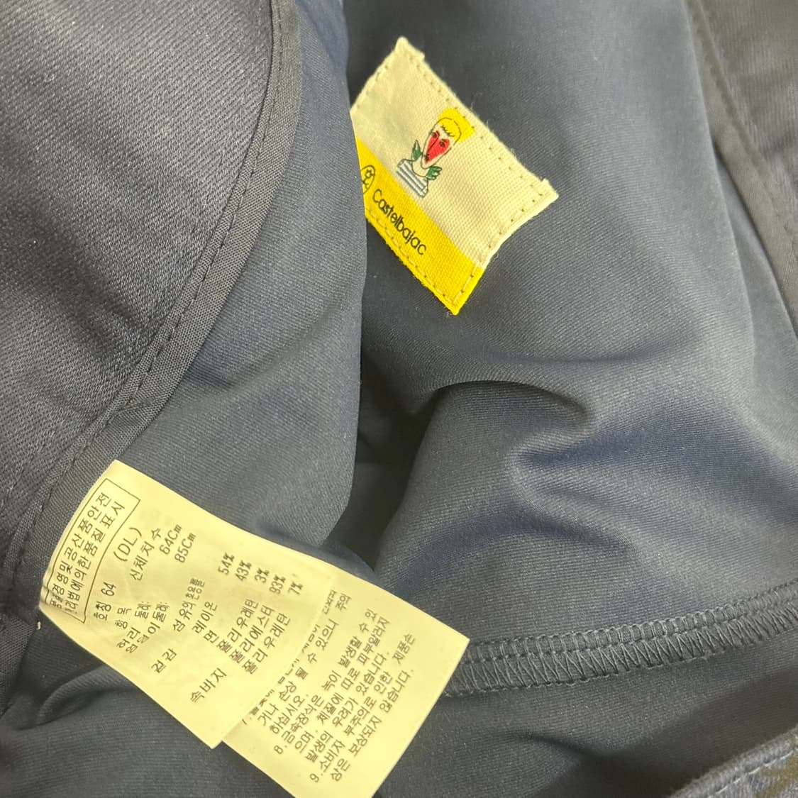 까스텔바작 네이비 미니 스커트 상품이미지2