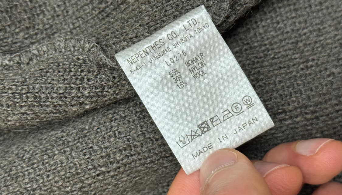 니들스 모헤어 가디건 M 상품이미지2