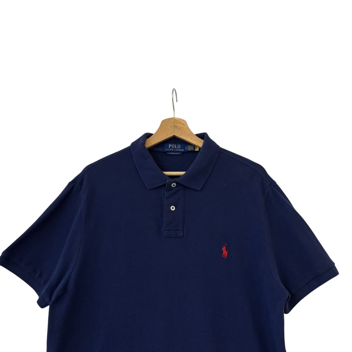 폴로 랄프로렌 QR 폴로 피케 티 네이비 상품이미지3