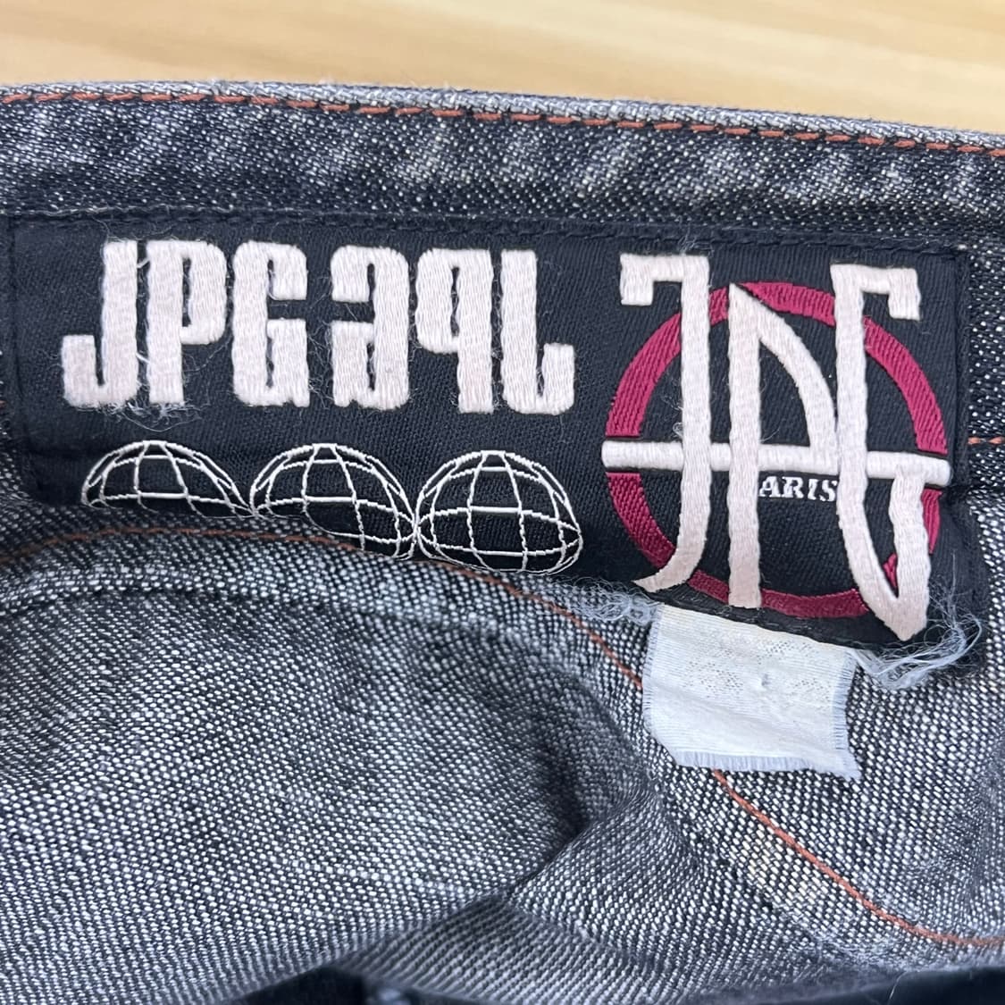 장 폴 고티에 더블 로우 웨이스트 멀티 포켓 데님 팬츠 38 상품이미지8