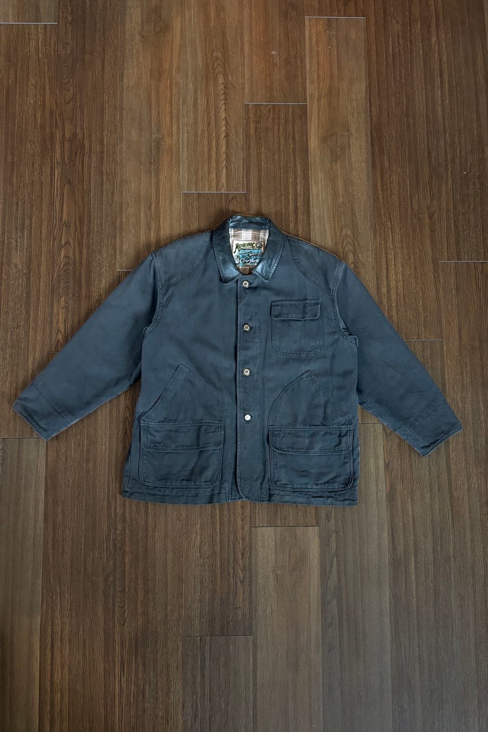 Leather Patch Work Jacket 상품이미지4