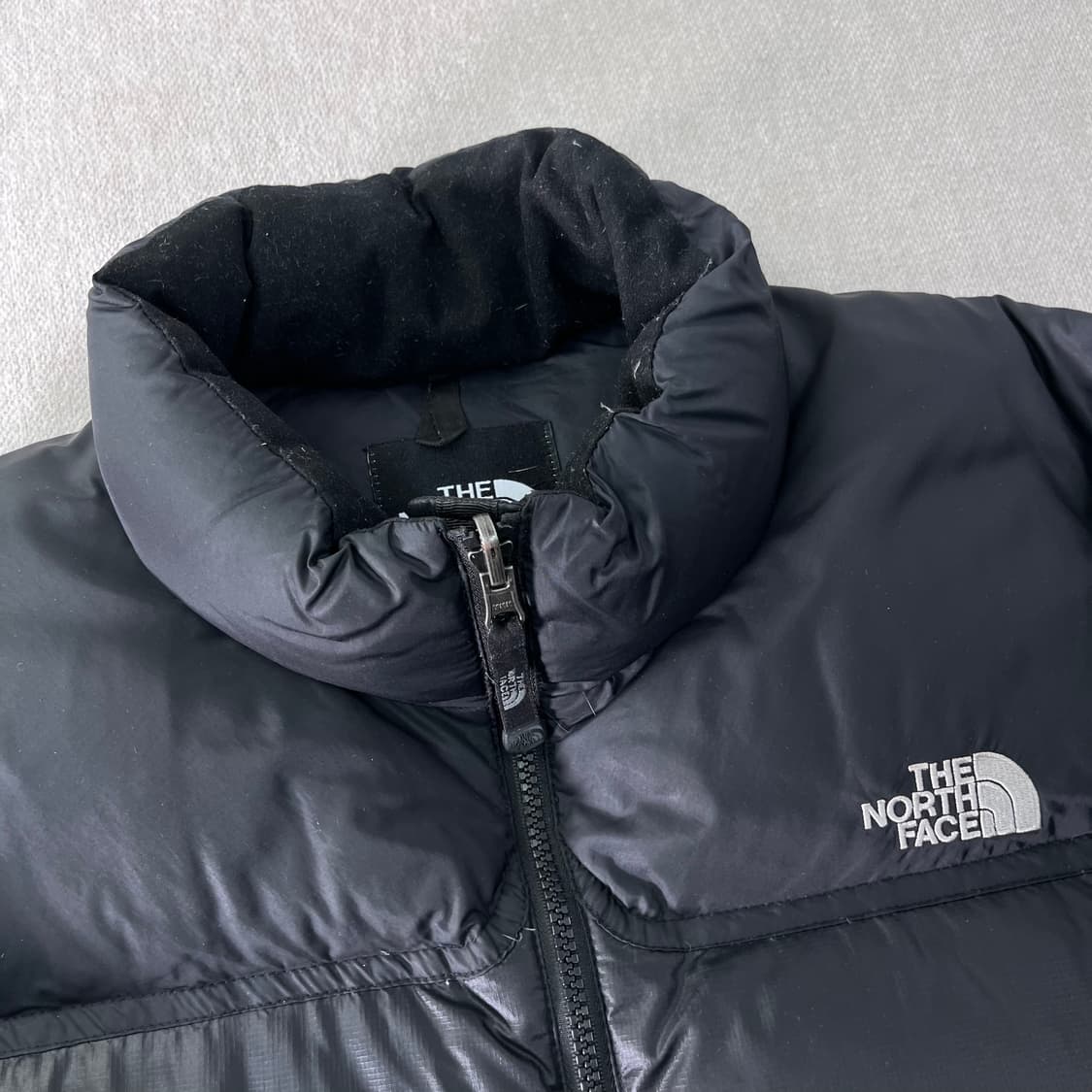 100 노스페이스 1996 700 눕시 블랙 패딩 상품이미지2