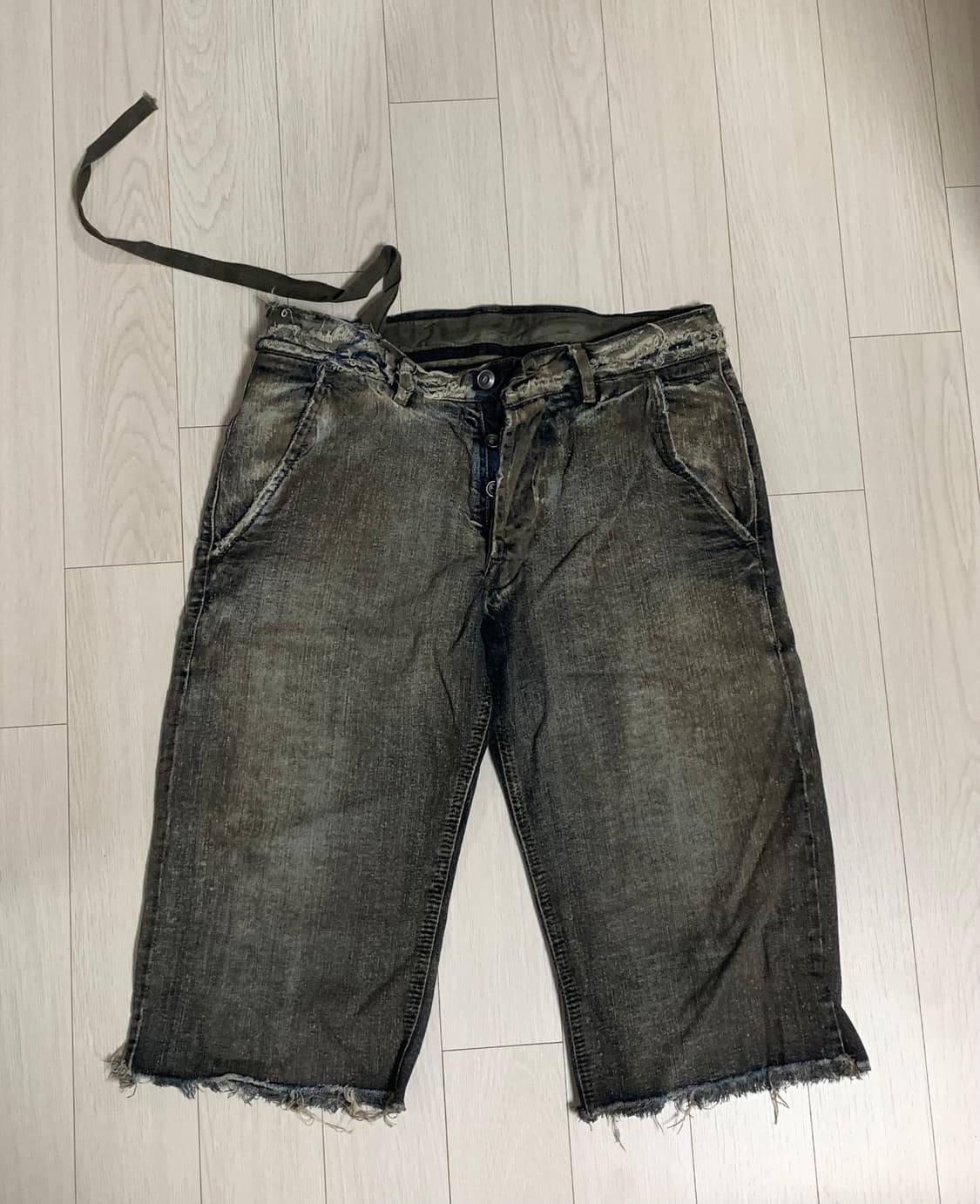 Rick Owens O&M Baggy Dust Shorts 상품이미지1