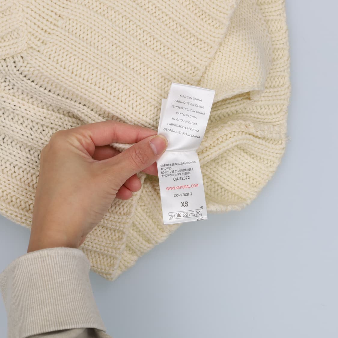 [XS] 카포랄 여성 니트 조끼 베스트 0116H1 상품이미지7