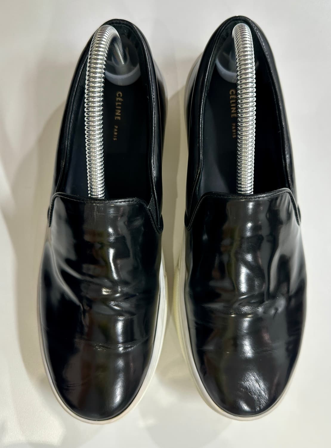 셀린느 블랙 레더 슈즈 스니커즈 플랫폼  상품이미지5