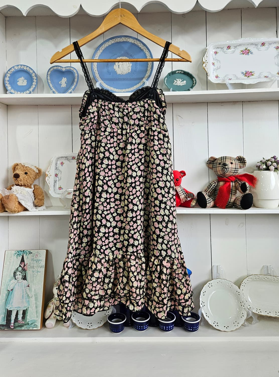 플라워 쉬폰 원피스 상품이미지5