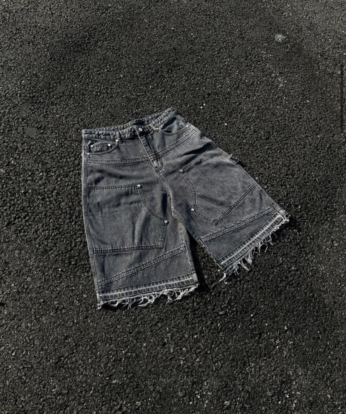 wapworks w058 카펜더 버뮤다 팬츠 블랙 3사이즈 상품이미지1