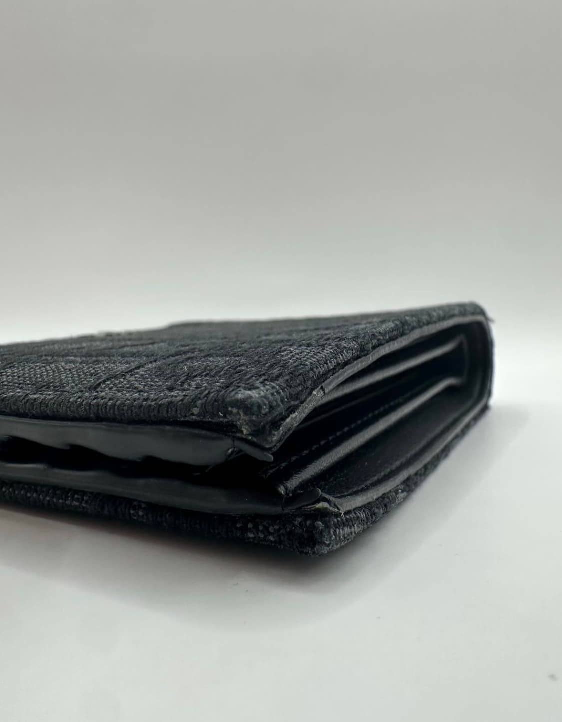 디올 오블리크 반지갑 블랙 상품이미지4