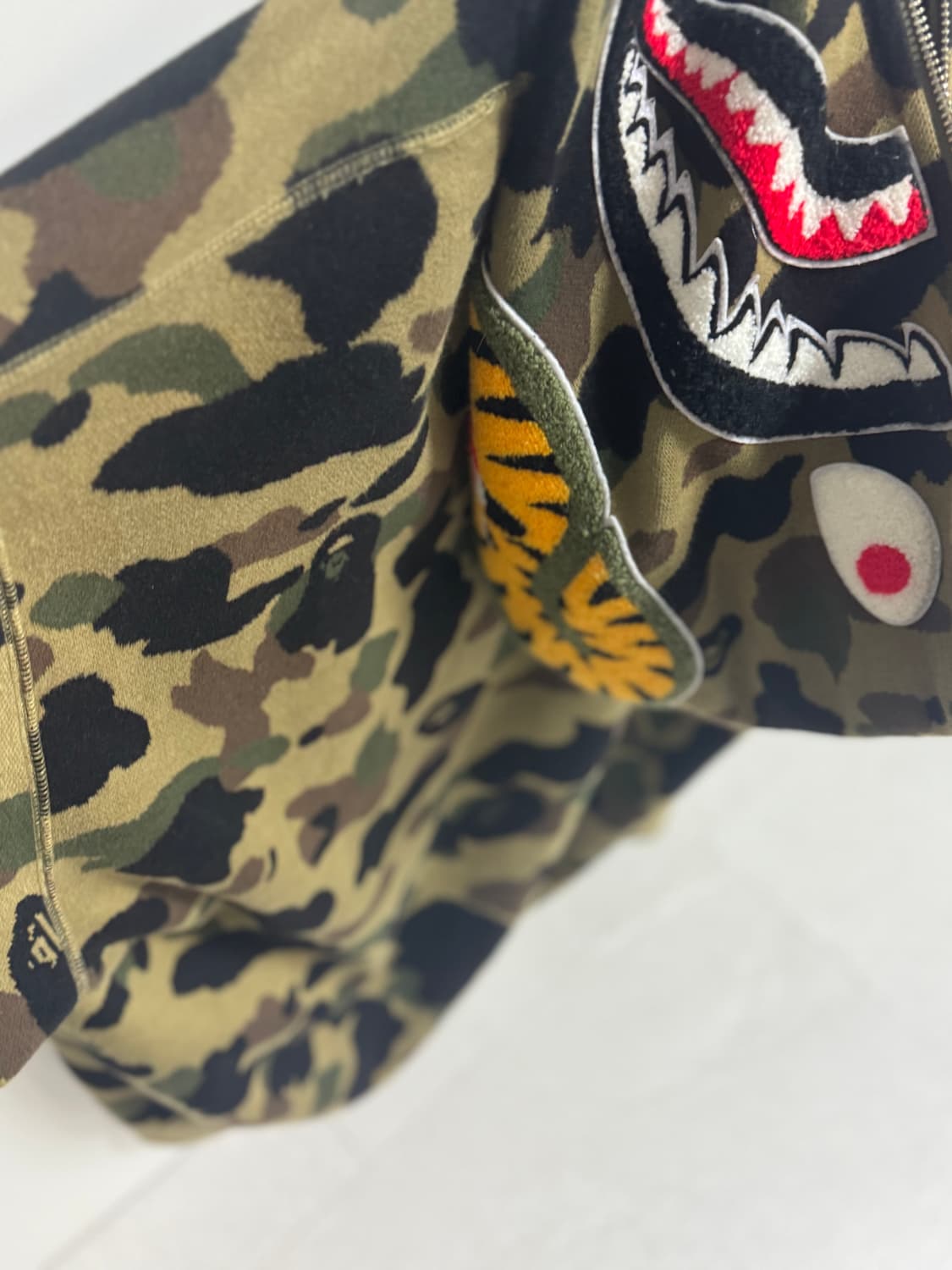 베이프 후드집업 카모 m사이즈 상품이미지4