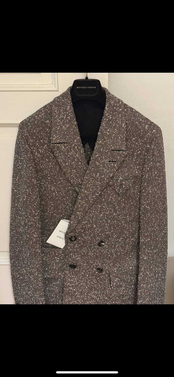 보테가베네타 시그니처트라이앵글 헤링본 자켓 상품이미지4