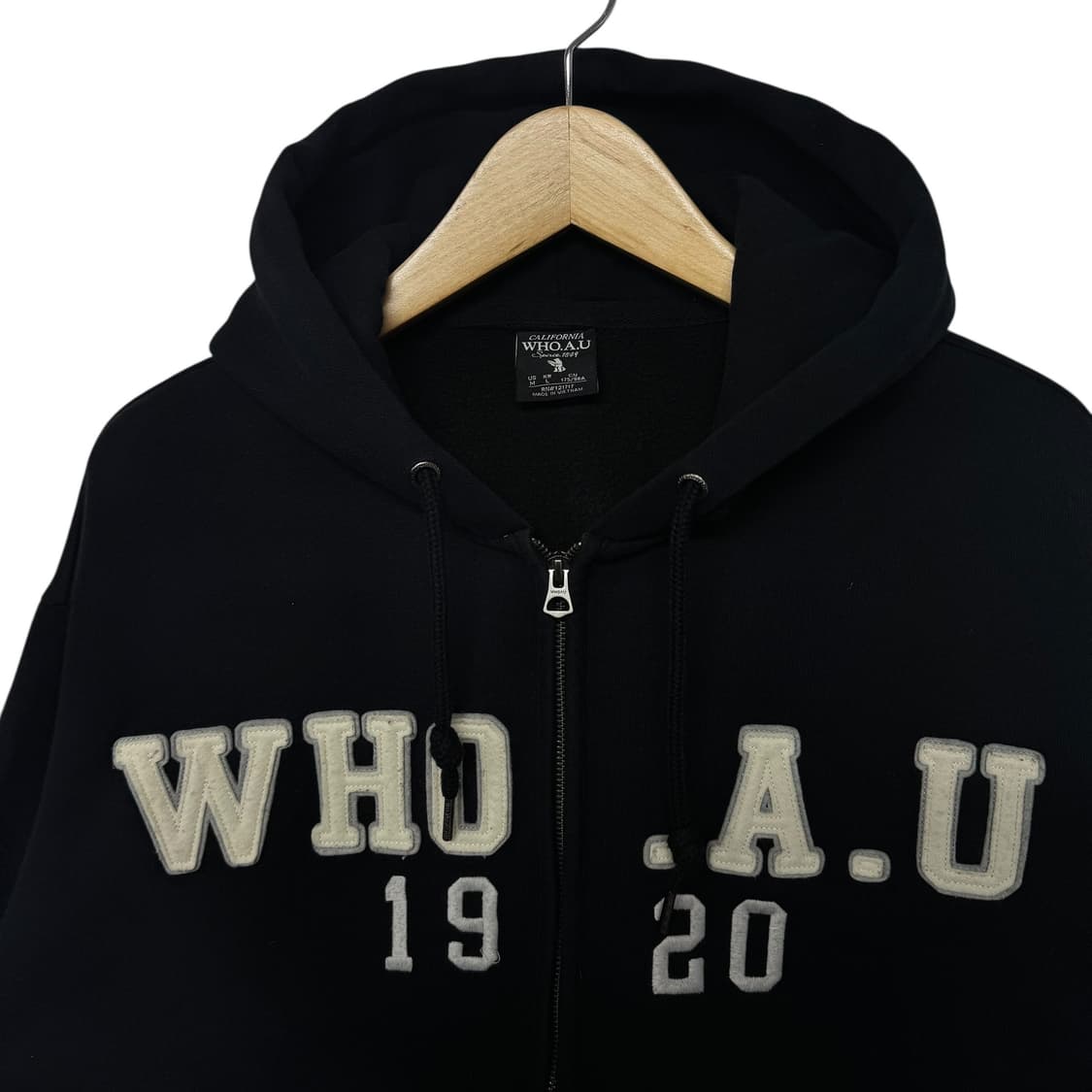 후아유 아치로고 후드집업 상품이미지2