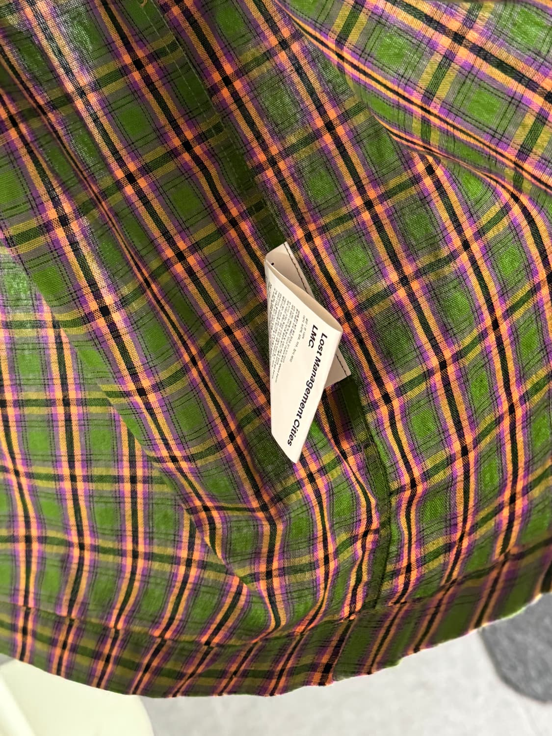 LMC 체크 블루종 2 상품이미지6