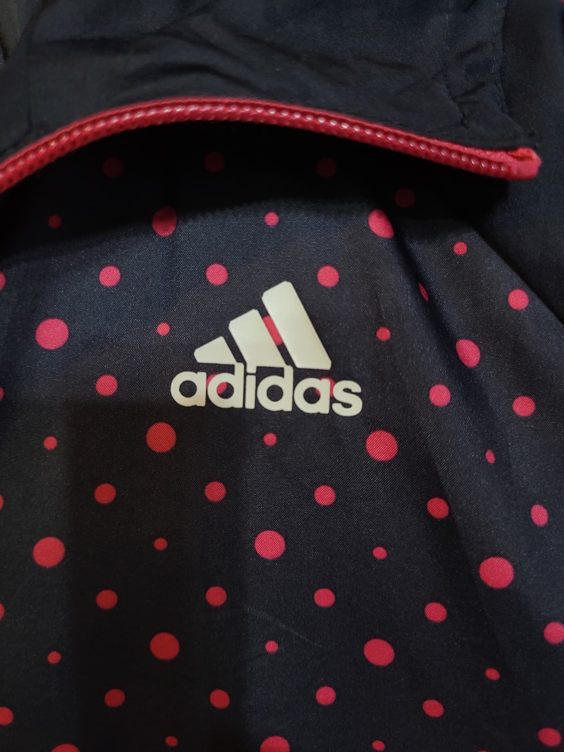 Adidas dot long padding 아디다스 도트  롱 후드 패딩 상품이미지3