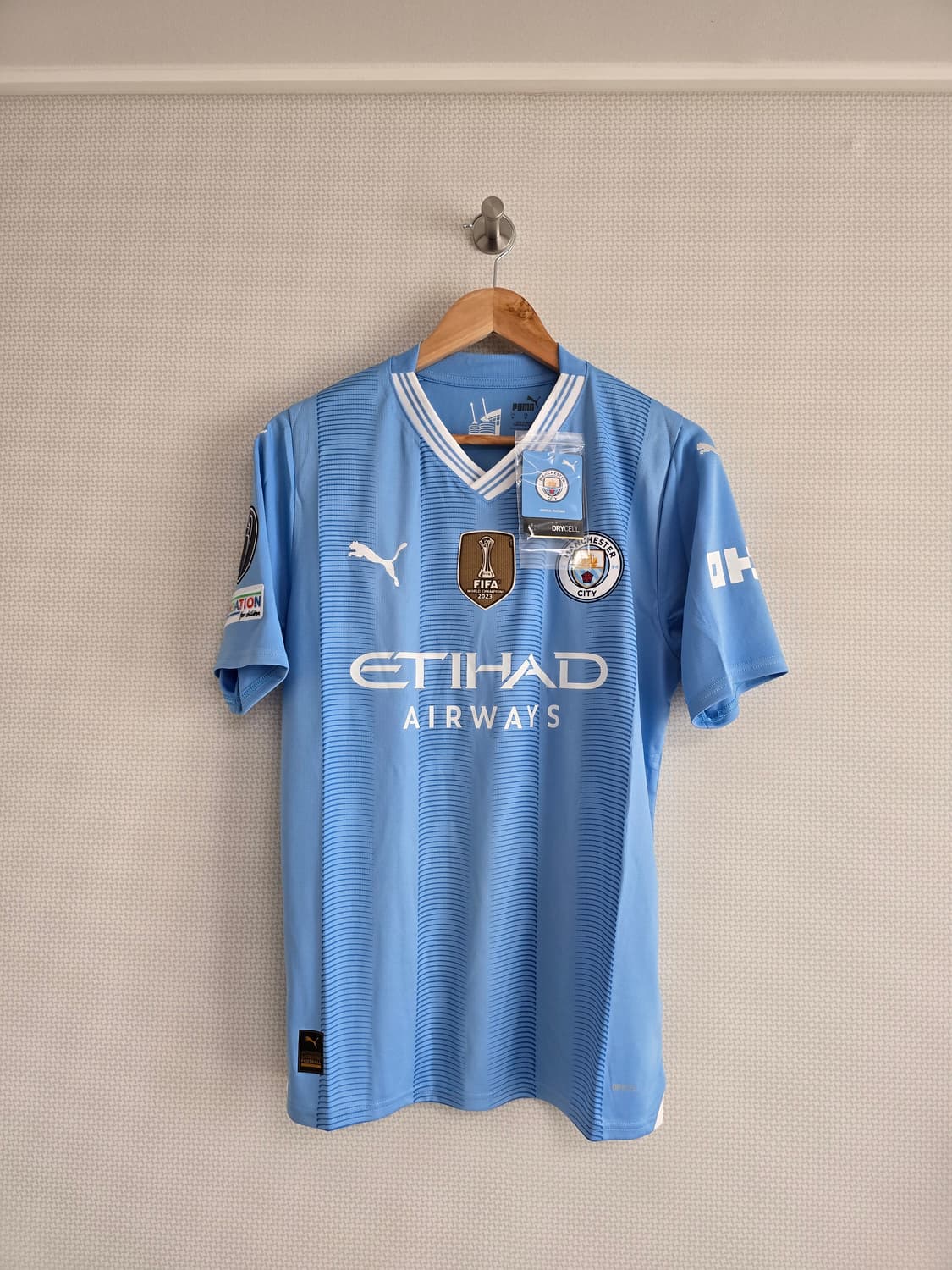 23-24 맨체스터 시티 홈 유니폼 케빈 더 브라위너 상품이미지2