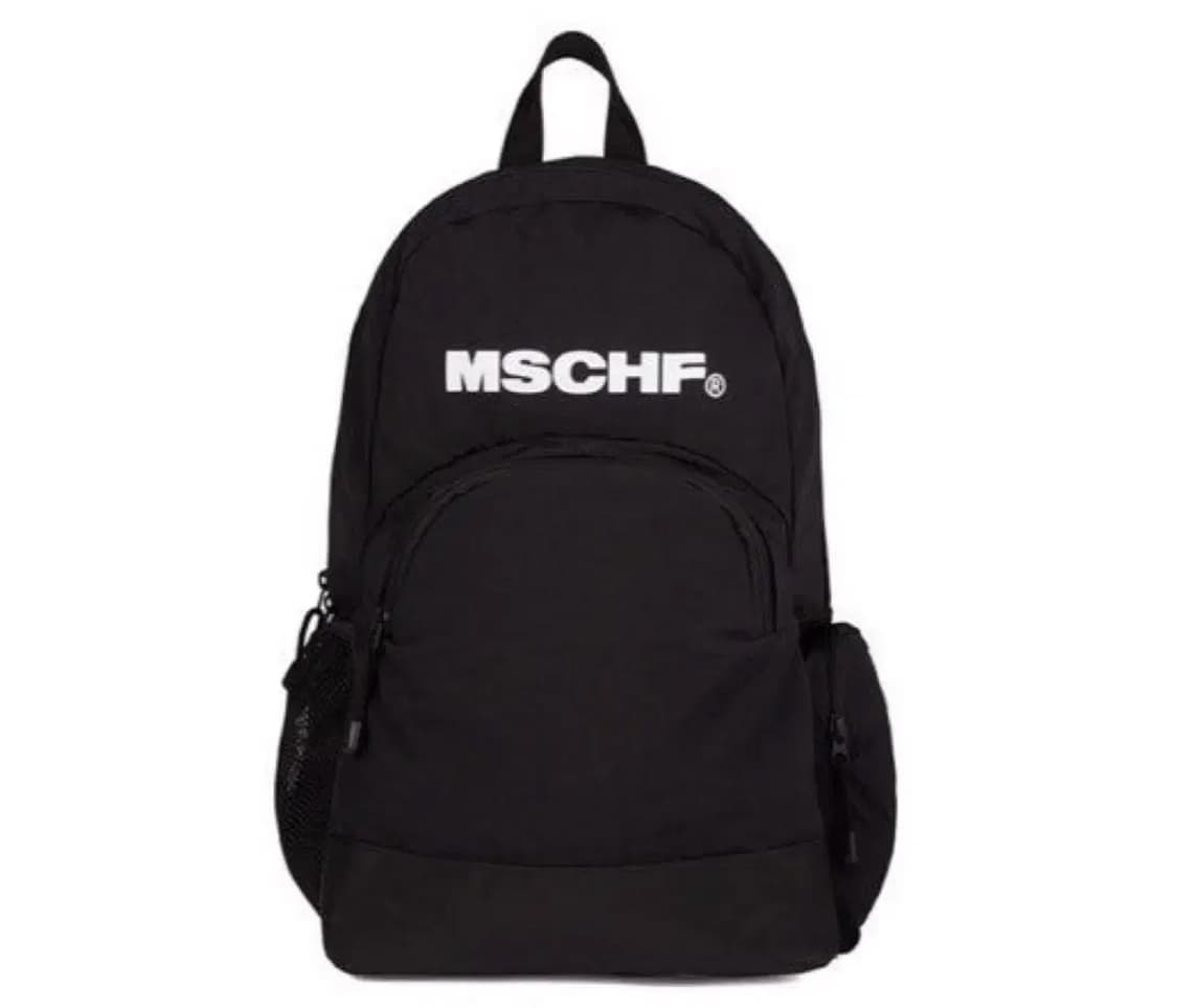 미스치프 나일론 백팩 블랙 상품이미지1