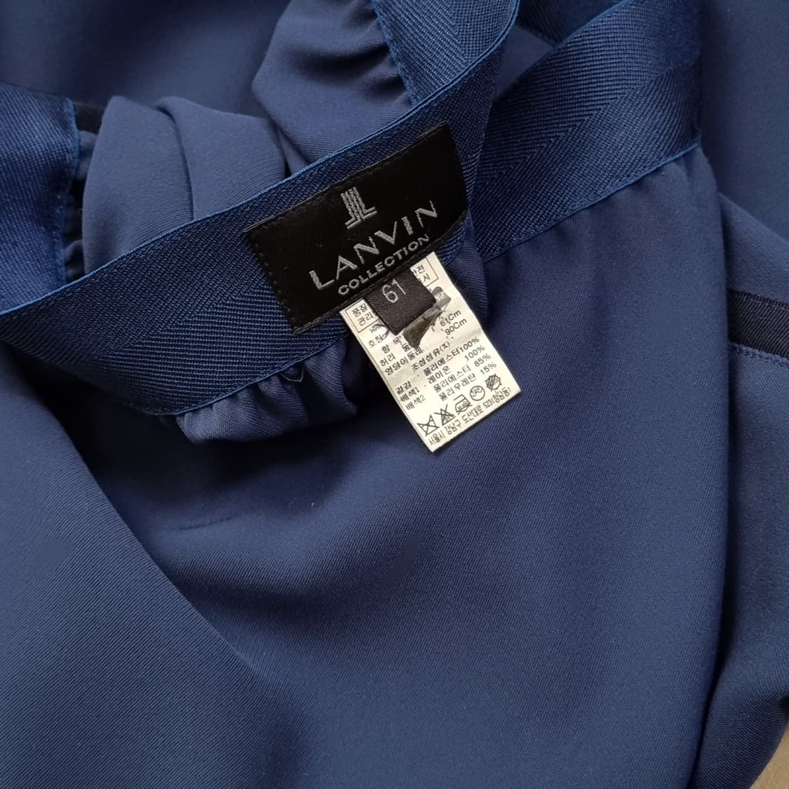 랑방컬렉션 양사이드 슬릿 트임 밴딩스커트 치마 (25인치 추천/실측참고) 상품이미지8