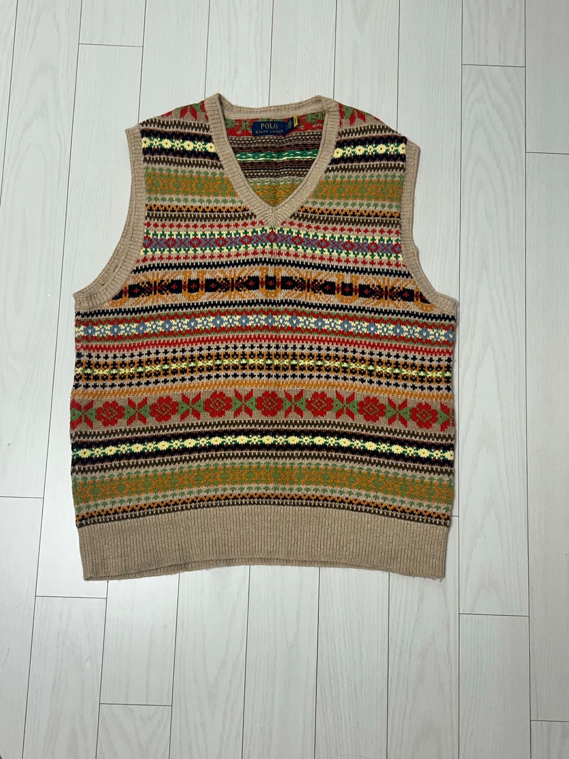 폴로 랄프 로렌 페어아일 베스트 상품이미지1