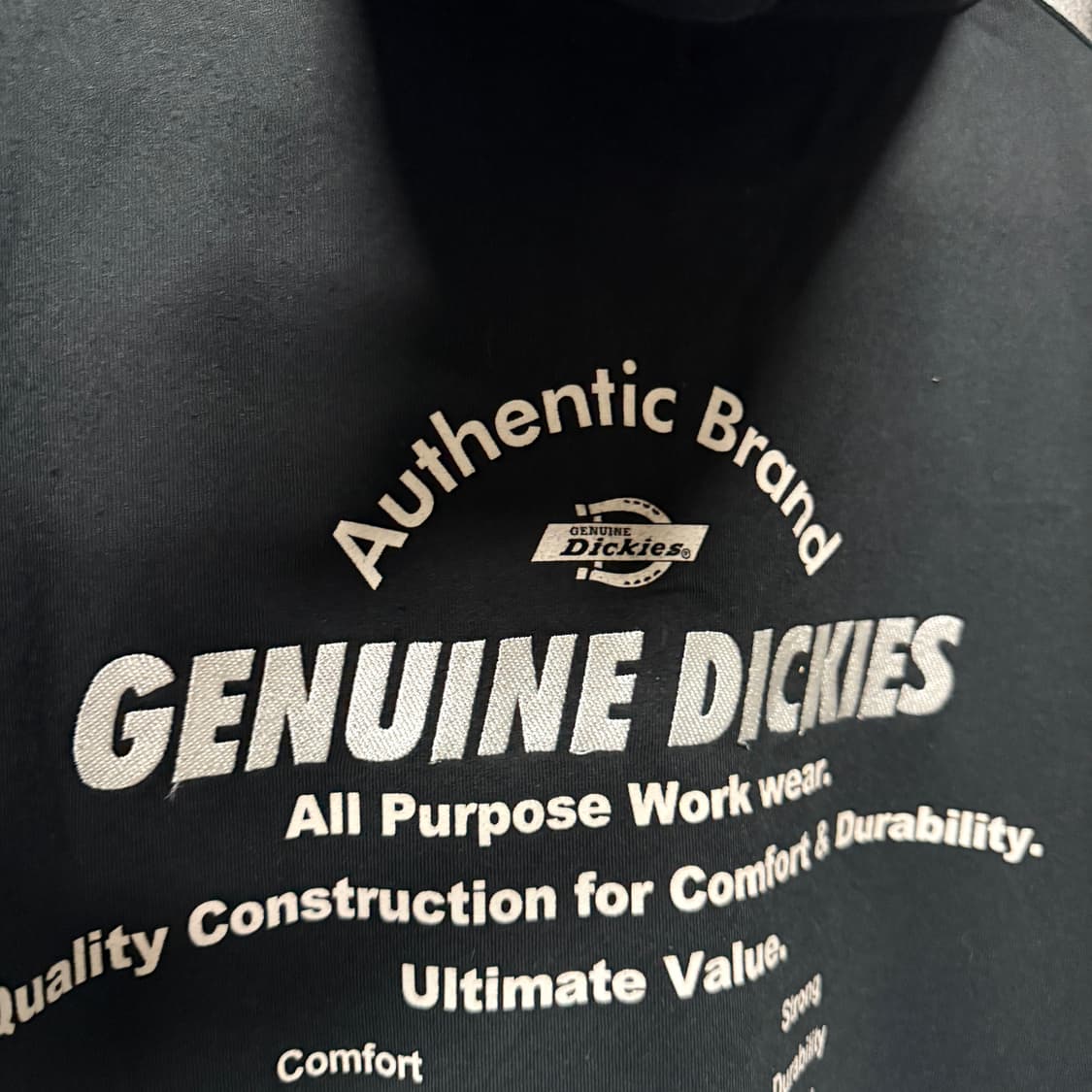 디키즈 빅 사이즈 백 프린팅 , 자수 집업 후디 블랙 상품이미지6