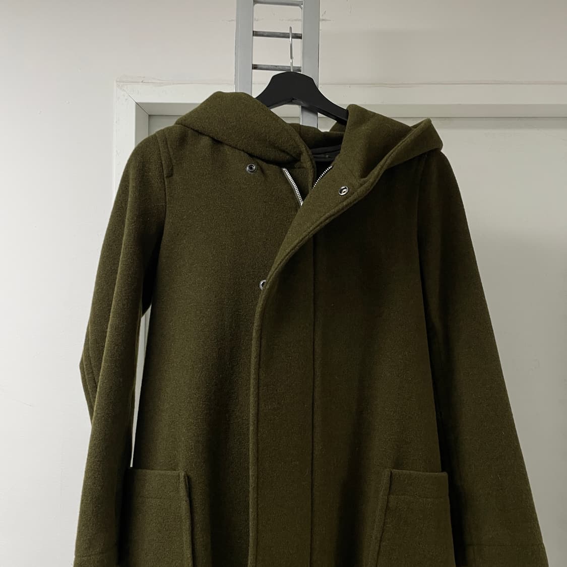 ZUCCA 주카 후드 코트 카키 S(W) 상품이미지2