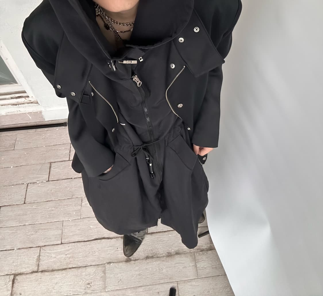 THE GREATEST long trench hooded jacket 상품이미지1