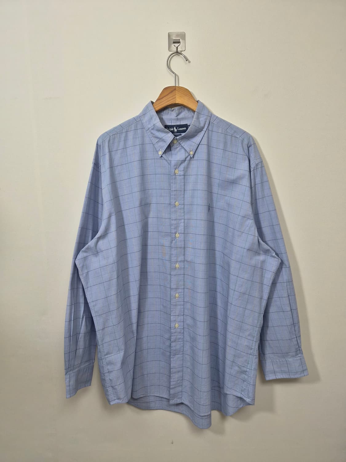 폴로Polo 체크 셔츠 XL - S51 상품이미지1