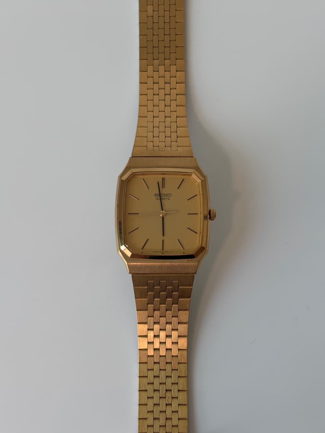1980s Gold Square Quartz 상품이미지3