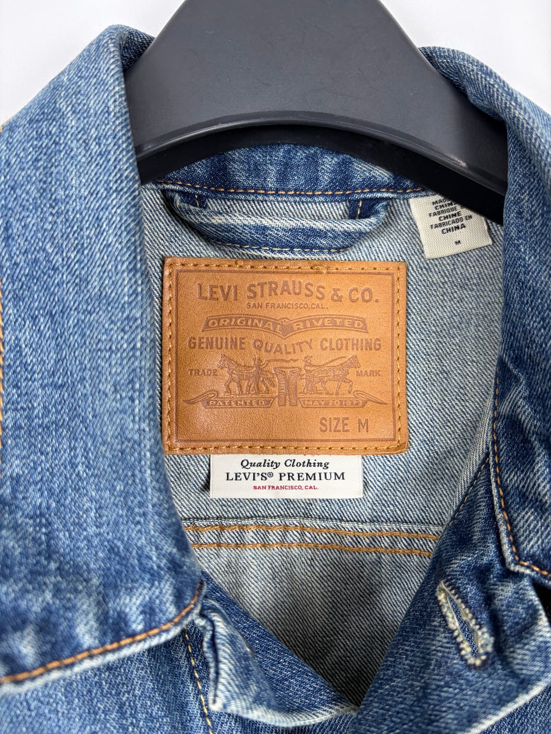 a116) 리바이스 빅E 청자켓 상품이미지4