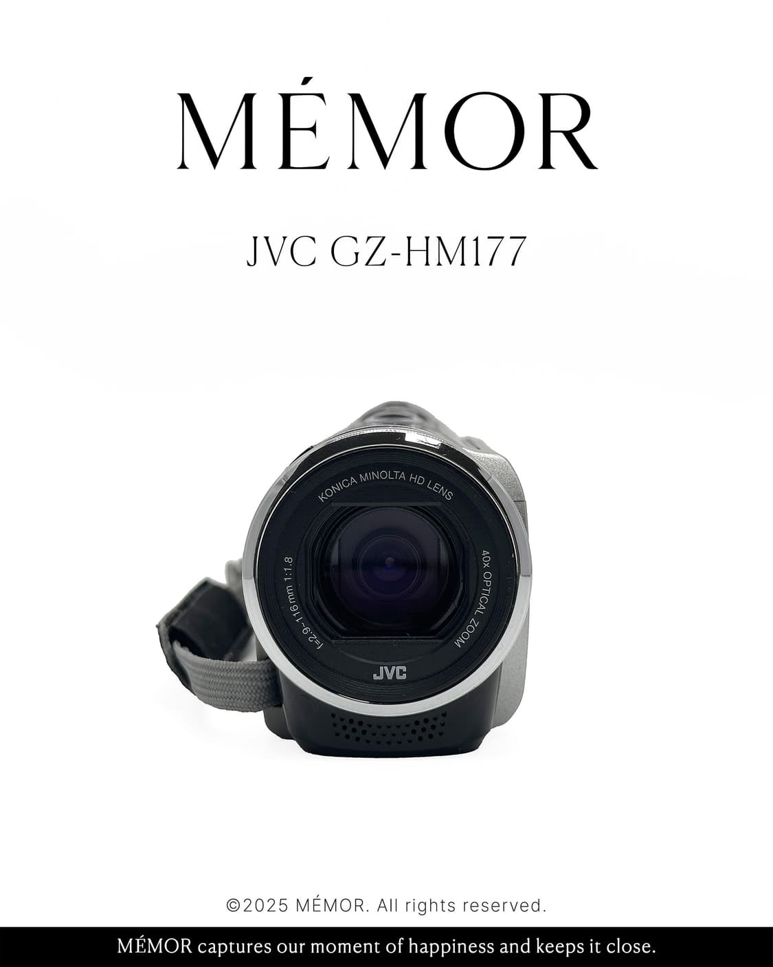 노란기X/애니메이션느낌작례💝JVC GZ-HM177 캠코더 디카 카메라 상품이미지2