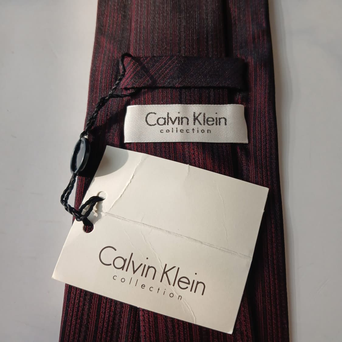 캘빈클라인 넥타이 브라운 와인 컬러 새제품 A19810  상품이미지7