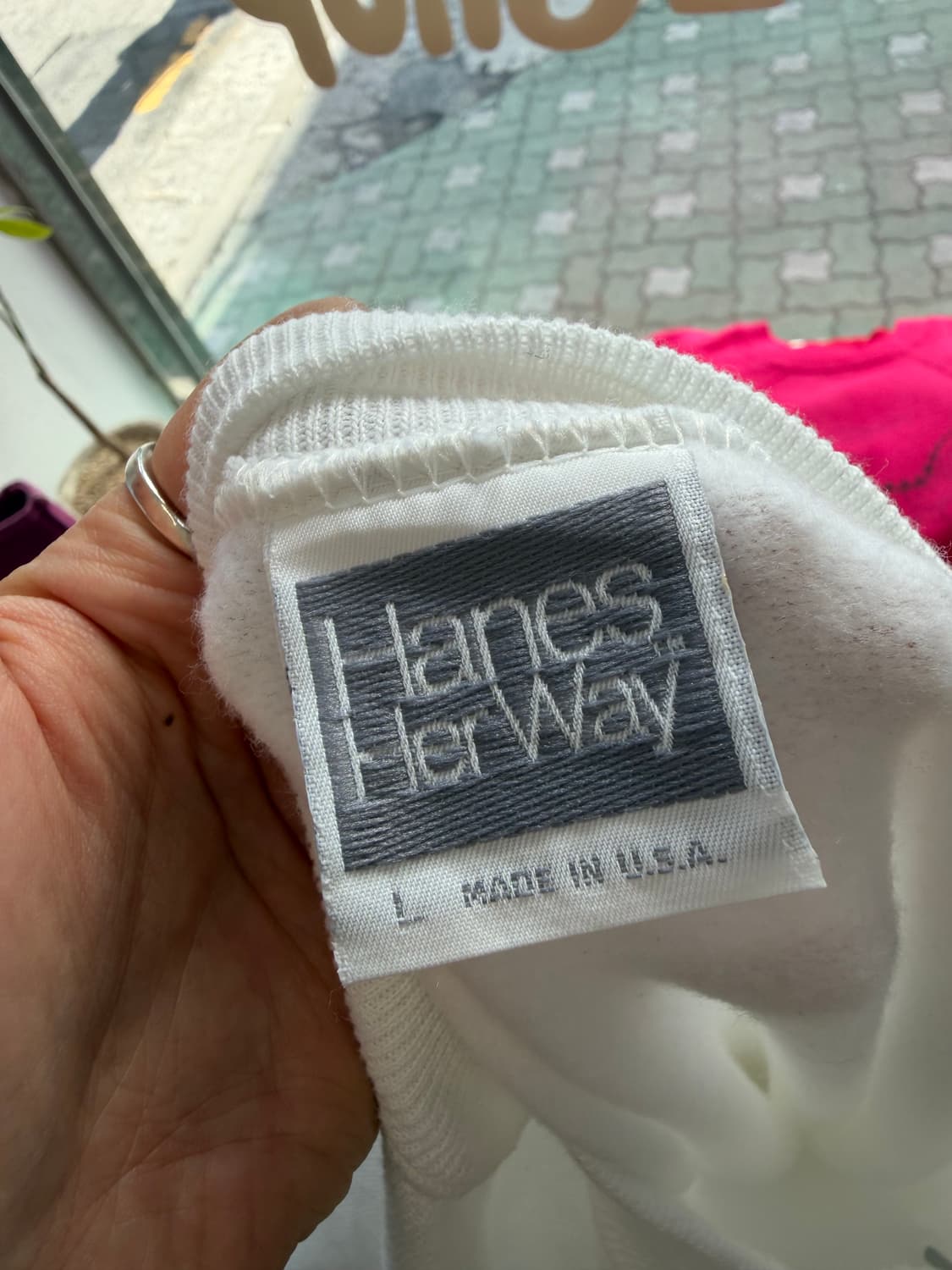 Hanes cutting sweatshirts 상품이미지3