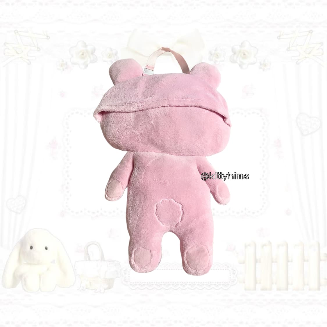 Korilakkuma 초레어 우사기코리락쿠마 차량 등받이 쿠션 상품이미지2