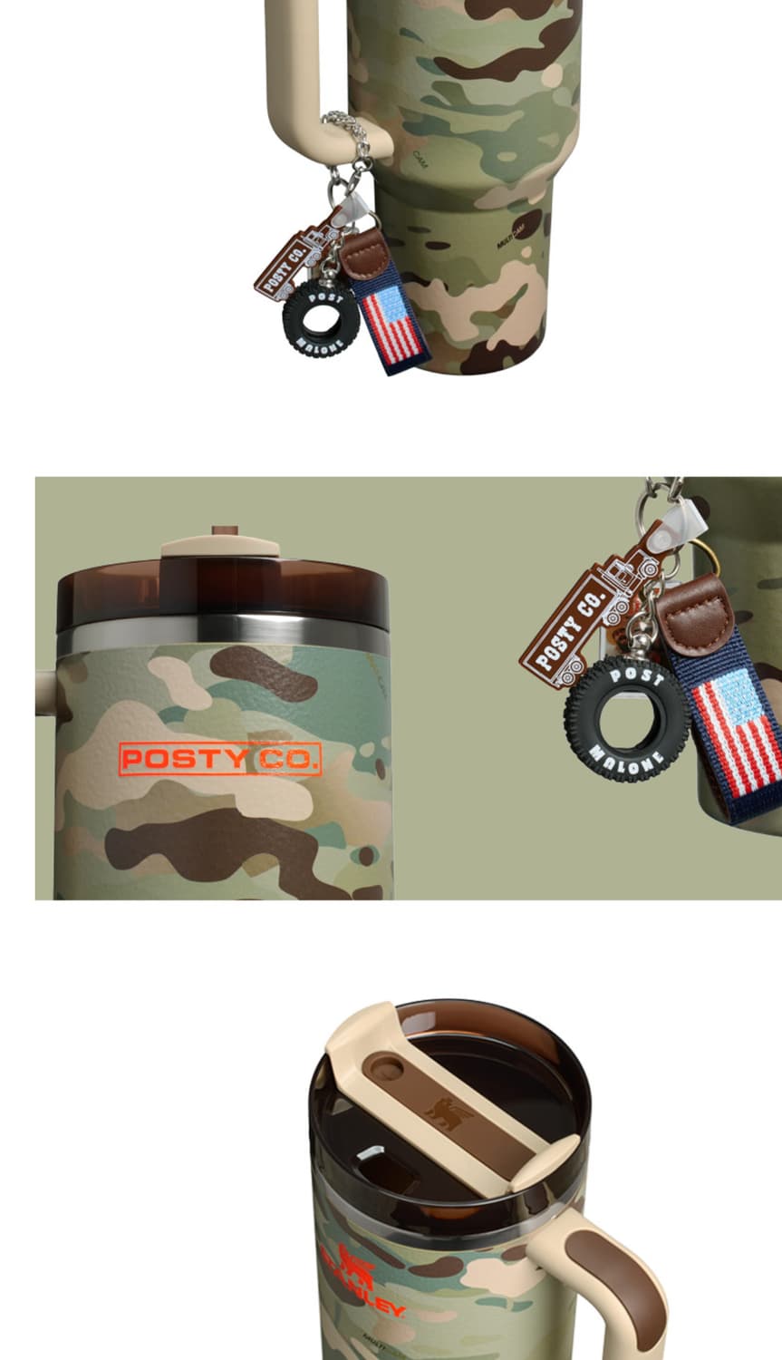 스탠리 포스트말론 리미티드 에디션 키링 상품이미지2