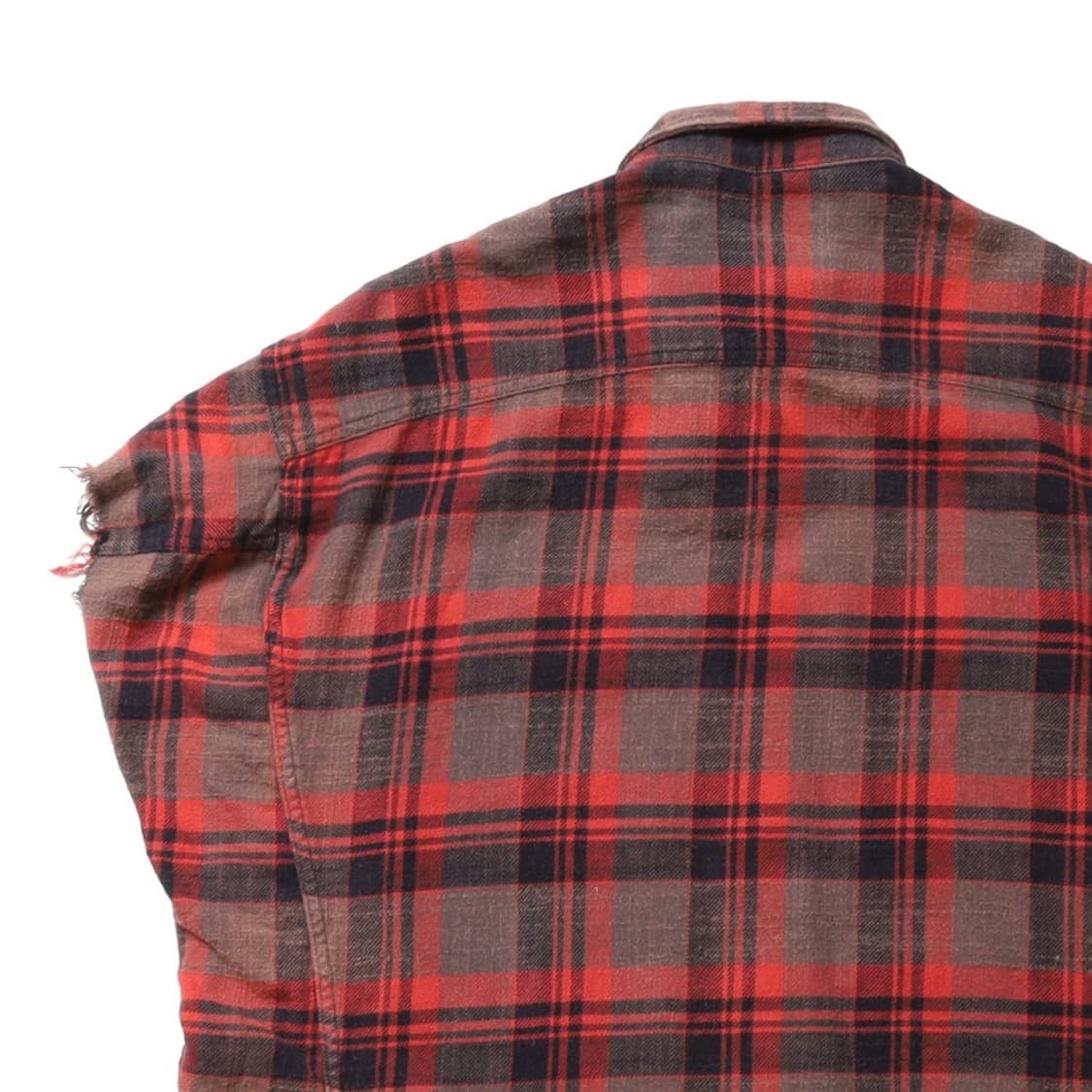 R13 Check Pattern Flannel Shirt Vest   상품이미지5