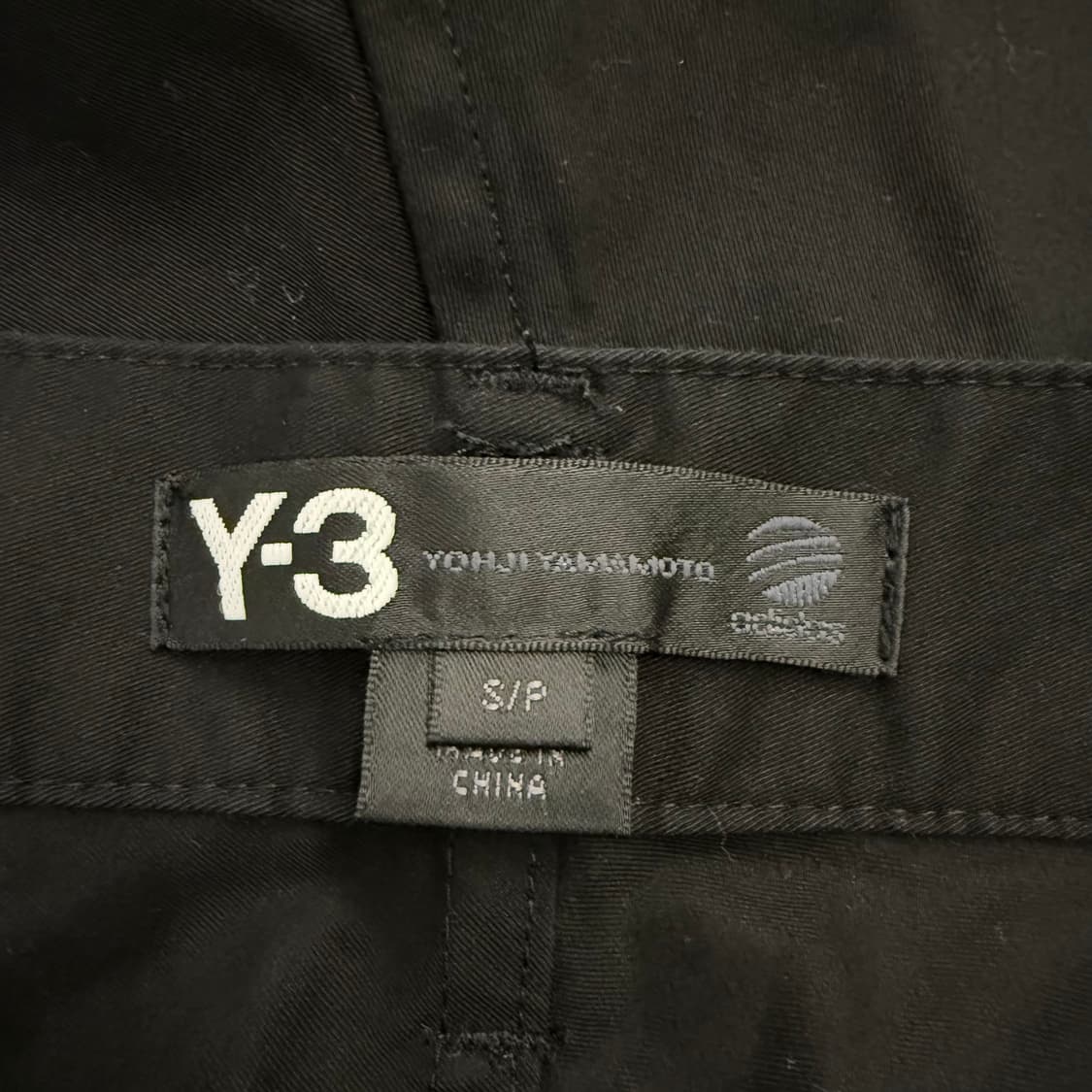 [정품/S] y-3 블랙 면바지 스티치 포인트 b16 상품이미지4