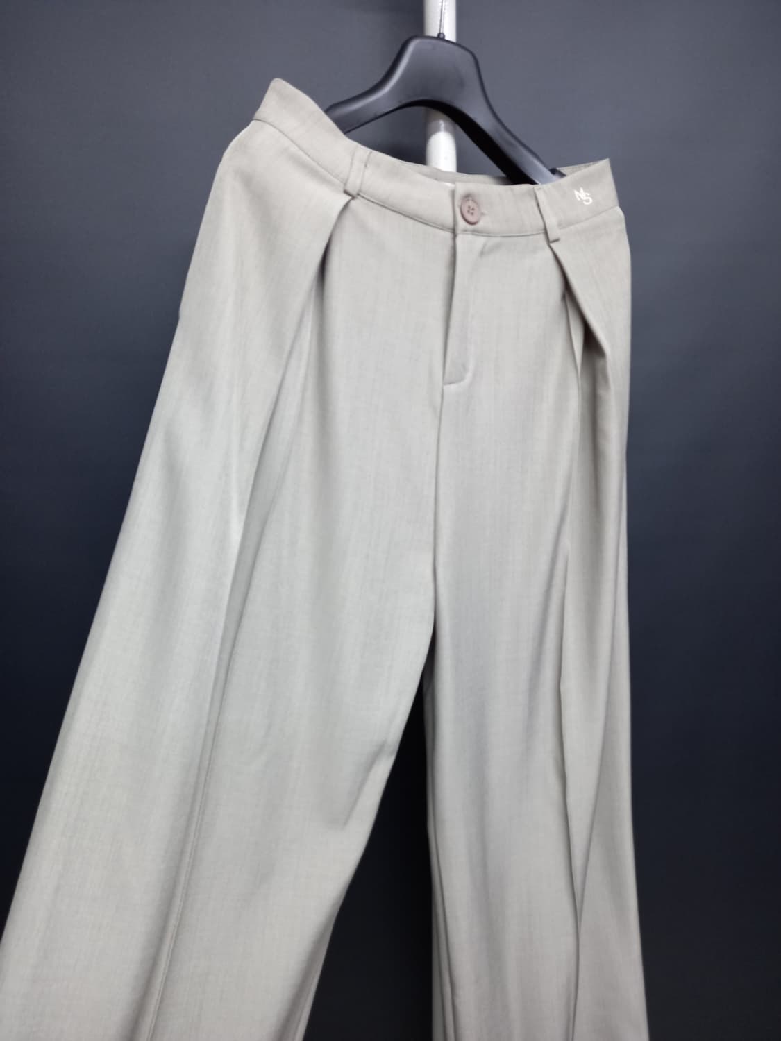 새 망고식스 춘하 하이웨스트 와이드핏 팬츠 66 상품이미지3