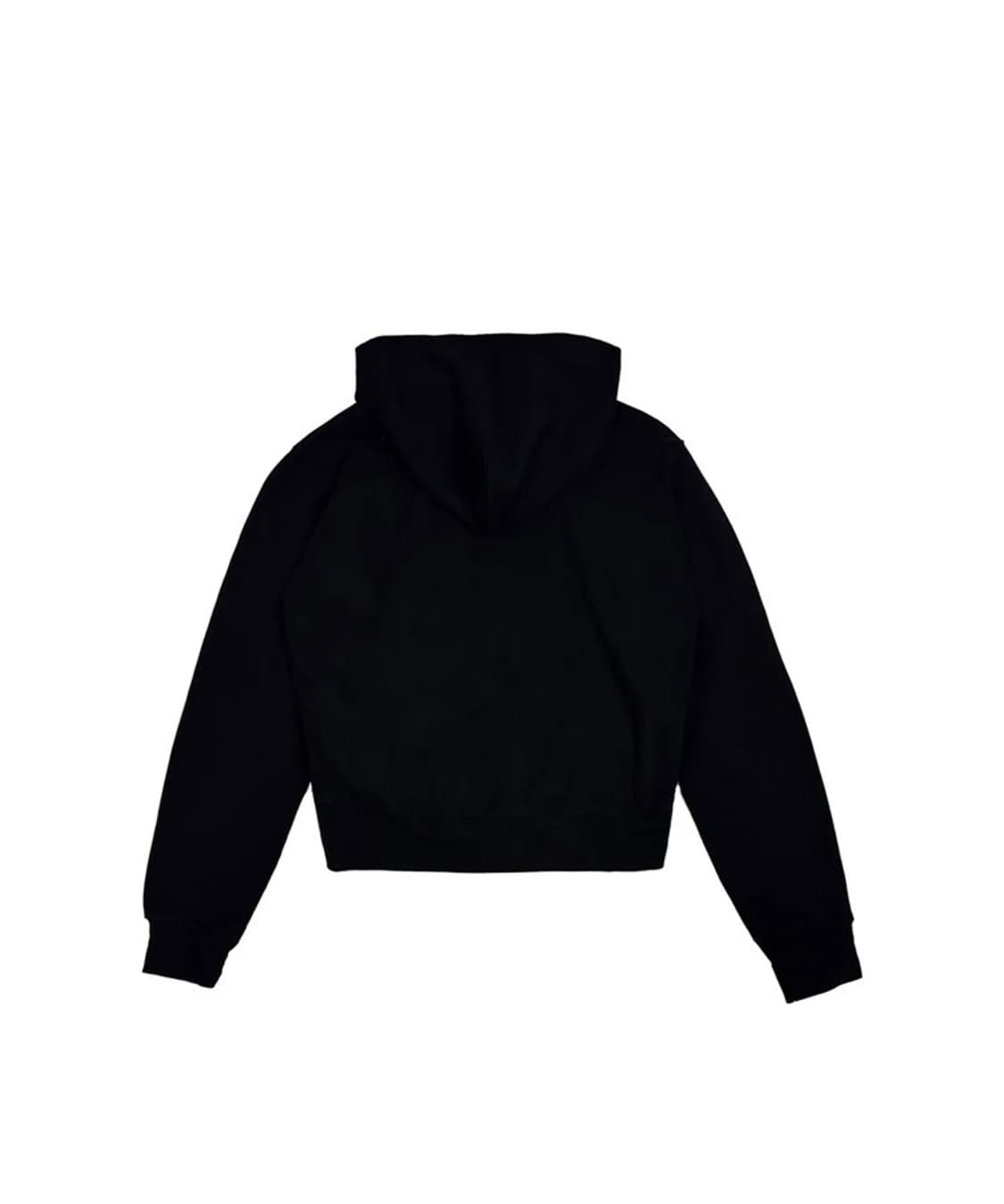 탄산마그네슘 혼 아플리케 후드집업 블랙 우먼 상품이미지2